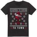 Tee-shirts sur Grenoble : T-shirt Deadpool Coming To Town