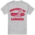 Tee-shirts sur Grenoble : T-shirt Garfield Property Of Lasagna