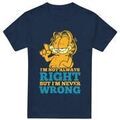 Tee-shirts sur Grenoble : T-shirt Garfield Never Wrong