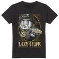 Tee-shirts sur Grenoble : T-shirt Garfield Lazy 4 Life