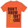 T-shirt Garfield Don't Know Don't Care