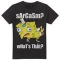 Tee-shirts sur Grenoble : T-shirt Spongebob Squarepants Sarcasm Meme
