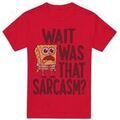 Tee-shirts sur Grenoble : T-shirt Spongebob Squarepants Sarcasm