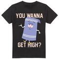 Tee-shirts sur Grenoble : T-shirt South Park Wanna Get High