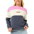 Pull sur Grenoble : Sweat-shirt Rip Curl LAS DALIAS COLOURBLOCK CREW