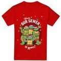 Tee-shirts sur Grenoble : T-shirt Teenage Mutant Ninja Turtles Merry Christmas From Our Sewer