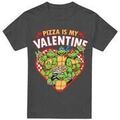 Tee-shirts sur Grenoble : T-shirt Teenage Mutant Ninja Turtles Pizza Is My Valentine