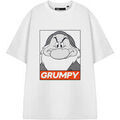 Tee-shirts sur Grenoble : T-shirt Disney Snow White The Seven Dwarfs Grumpy T-shirt &agrave; manches courtes Blanc