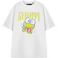 Tee-shirts sur Grenoble : T-shirt Hello Kitty Keroppi T-shirt &agrave; manches courtes Blanc