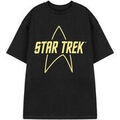 Tee-shirts sur Grenoble : T-shirt Star Trek Logo T-shirt &agrave; manches courtes Noir