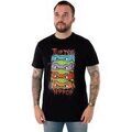 T-shirt Teenage Mutant Ninja Turtles Turtle Terror T-shirt &agrave; manches courtes Noir Grenoble