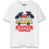 T-shirt Stranger Things Pizza Van T-shirt &agrave; manches courtes Blanc