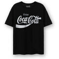 Tee-shirts sur Grenoble : T-shirt Coca-Cola Distressed Logo T-shirt &agrave; manches courtes Noir