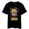 T-shirt Spongebob Squarepants Not Afraid To Be Square T-shirt &agrave; manches courtes Noir