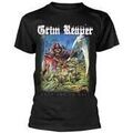 Tee-shirts sur Grenoble : T-shirt Grim Reaper Rock You To Hell