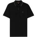 Polo BOSS Slim Fit Passertip Polo Shirt Black Grenoble