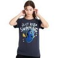 Tee-shirts sur Grenoble : T-shirt Finding Nemo Just Keep Swimming