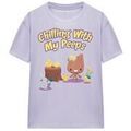 Tee-shirts sur Grenoble : T-shirt Marvel Chilling With My Peeps