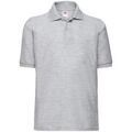 Polos enfants sur Grenoble : Polo enfant Fruit Of The Loom 65/35