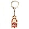 Porte cl&eacute; Nottingham Forest Fc 45 mm x 23 mm TA10579 Rouge