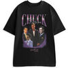T-shirt Gossip Girl Chuck Bass T-shirt &agrave; manches courtes Noir