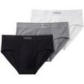 Lingerie homme sur Grenoble : Slips Calvin Klein Jeans HIP BRIEF 3PK LV00NB4471