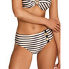 Maillots de bain Selmark Bas maillot slip de bain taille haute SAILOR Mare