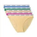 Slips Calvin Klein Jeans Bikini 5Pk Vert