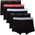 Lingerie homme sur Grenoble : Cale&ccedil;ons Calvin Klein Jeans Trunk 5Pk Noir