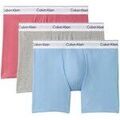 Lingerie homme sur Grenoble : Cale&ccedil;ons Calvin Klein Jeans Boxer Brief 3Pk Rose