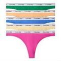 Culottes & autres bas
sur Grenoble : Slips Calvin Klein Jeans Thong 5 Pk Vert
