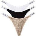 Culottes & autres bas
sur Grenoble : Slips Calvin Klein Jeans Dipped Thong 3Pk Noir
