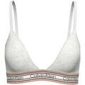 Soutiens-Gorge & autres hauts
sur Grenoble : Triangles / Sans armatures Calvin Klein Jeans Lightly Lined Triangle Blanc