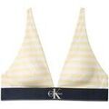 Soutiens-Gorge & autres hauts
sur Grenoble : Triangles / Sans armatures Calvin Klein Jeans Lightly Lined Triangle Beige