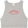 Triangles / Sans armatures Calvin Klein Jeans Unlined Bralette Gris