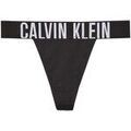 Culottes & autres bas
sur Grenoble : Slips Calvin Klein Jeans High Leg Thong Noir