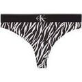Culottes & autres bas
sur Grenoble : Slips Calvin Klein Jeans Thong Noir