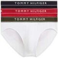 Lingerie homme sur Grenoble : Slips Tommy Hilfiger 3P Brief Dtm Blanc