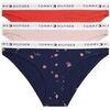 Slips Tommy Hilfiger 3 Pack Bikini Multicolore