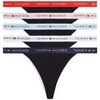 Slips Tommy Hilfiger 5 Pack Tanga Thong Rose
