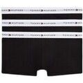 Lingerie homme sur Grenoble : Cale&ccedil;ons Tommy Hilfiger 3P Low Rise Trunk Noir