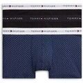 Lingerie homme sur Grenoble : Cale&ccedil;ons Tommy Hilfiger 3P Trunk Print Noir