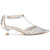 Chaussures escarpins Caf&eacute; Noir C1EH9001 Argent&eacute;