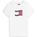 Tee-shirts sur Grenoble : T-shirt Tommy Jeans Tjw Slim Wavy Flag T
