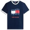 Tee-shirts sur Grenoble : T-shirt Tommy Jeans Tjm Reg Waving Flag