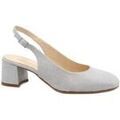 Chaussures &agrave; talons femme sur Grenoble : Chaussures escarpins Melluso MEL-RRR-D180Q-256100 Argent&eacute;
