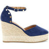 Chaussures escarpins Caf&eacute; Noir C1XA9223 Bleu