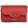 Sac Bandouliere LANCASTER Sac rabat PUR ELEMENT CITY FLORE Rouge/Champagne