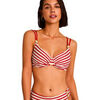 Maillots de bain Selmark Haut maillot de bain embo&icirc;tant SAILOR Mare Rouge