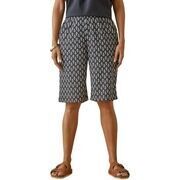 Short Daxon by - Bermuda fluide taille &eacute;lastiqu&eacute;e Noir